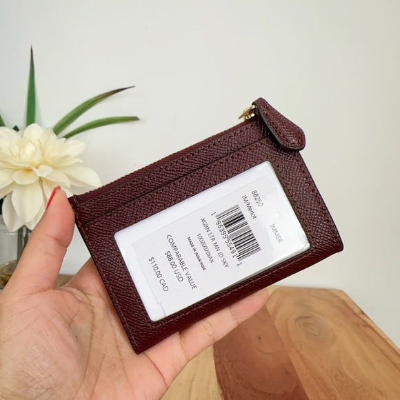 NWT Coach Mini Skinny ID Case - Picture 3 of 5